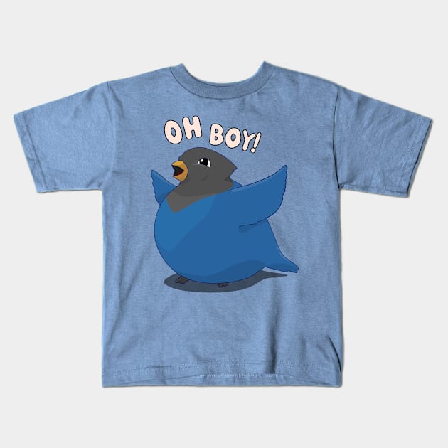 birbo estatico Kids T-Shirt by ThanksAnyway